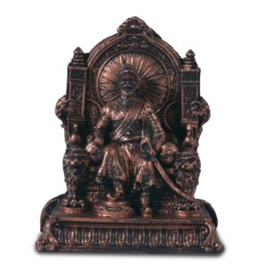 Chhatrapati Shivaji Maharaj Sitting on Throne Statue |