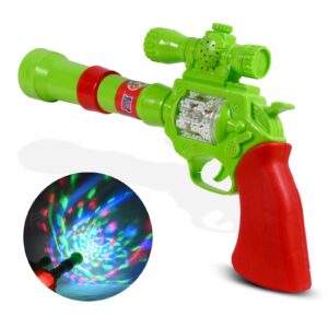 RADHA MADHAV Kids Light Projector Toy Gun with Multicolor LED Pattern | Fun Party Toy for Boys & Girls